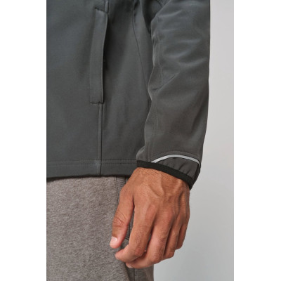 UNISEX detachable sleeves softshell jacket